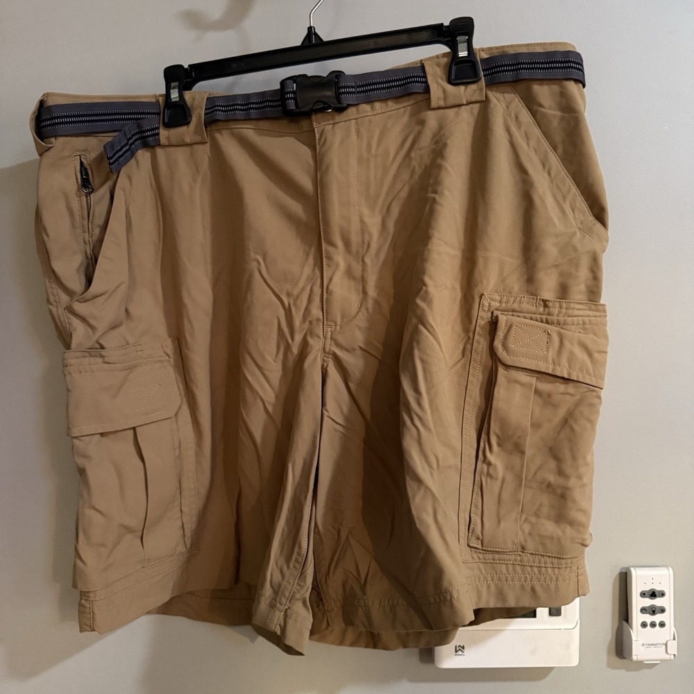 Duluth Shorts Cargo Pockets Belted Rugged Nylon Outdoors‎ Men's XXL